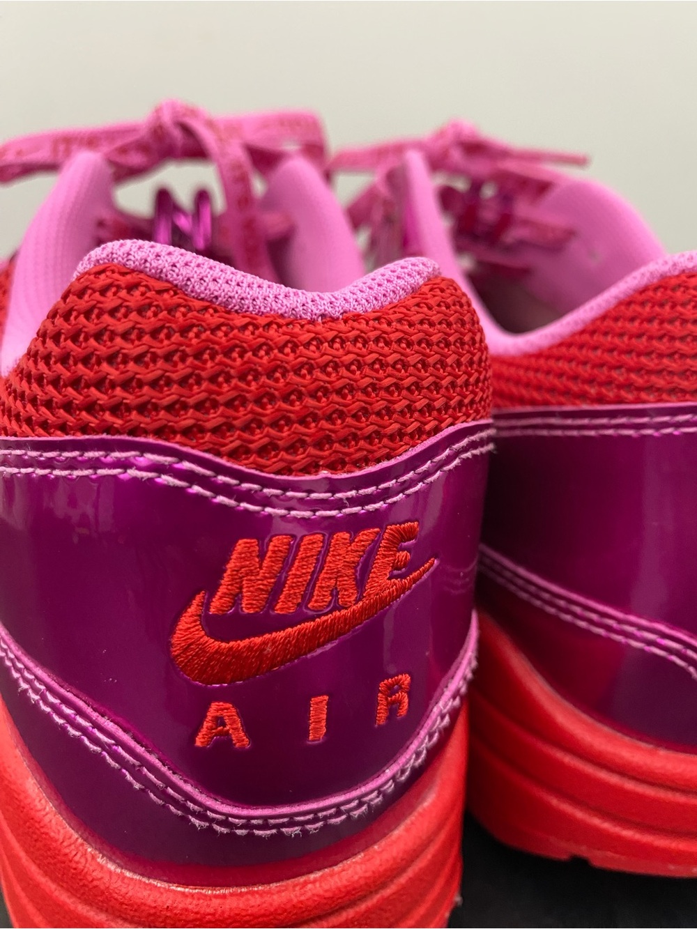 🩷Nike Air Max 1 PRM Valentine’s Day Playful Pink - Size 10M -NEW🩷 - Picture 10 of 12